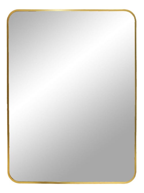 Miroir rectangulaire avec cadre en aluminium - House Nordic - Kiabi