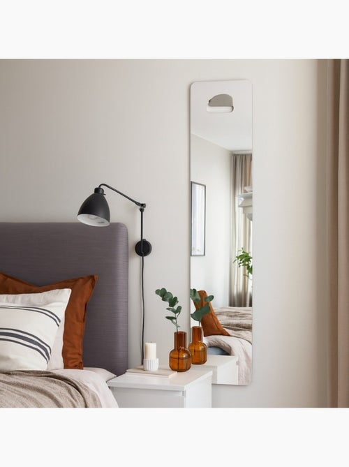 Miroir rectangulaire avec poignée 120x25cm - Kiabi