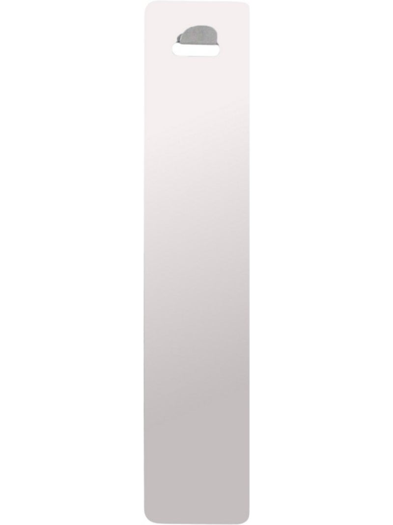 Miroir rectangulaire avec poignée 120x25cm Transparent - Kiabi