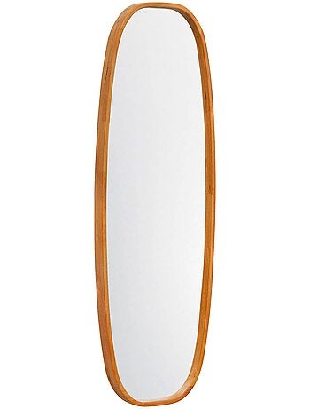 Miroir rectangulaire bois d'hévéa Jamie
