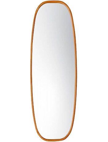 Miroir rectangulaire bois d'hévéa Jamie