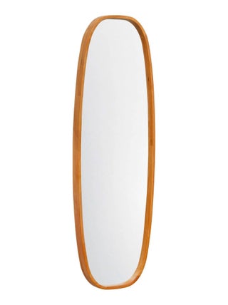 Miroir rectangulaire bois d'hévéa Jamie
