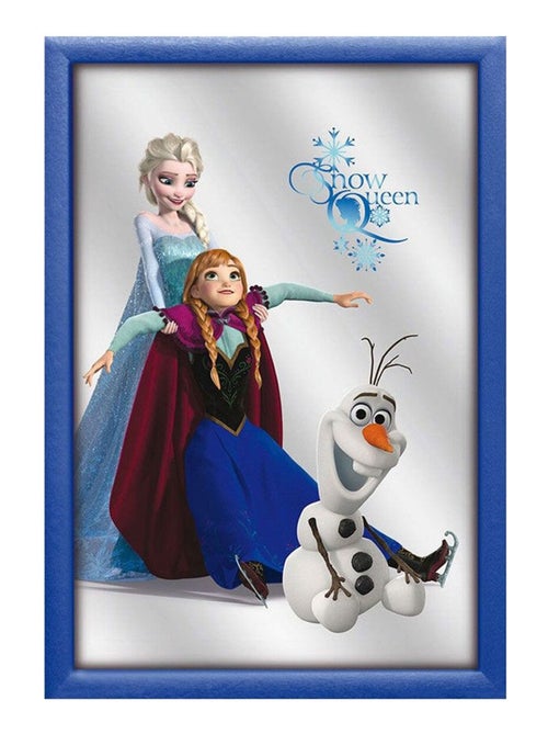 Miroir rectangulaire sérigraphié la reine des neiges - Kiabi