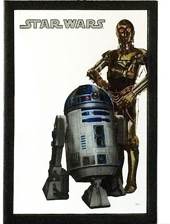 Miroir rectangulaire sérigraphié star wars