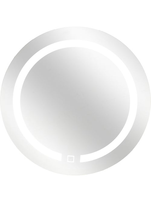Miroir rond à led - Kiabi