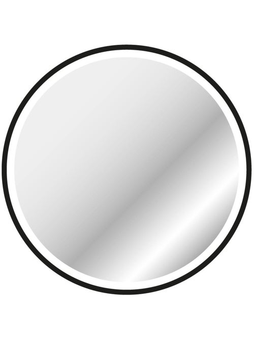Miroir rond à leds - Kiabi