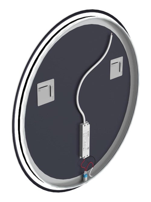 Miroir rond à leds - Kiabi