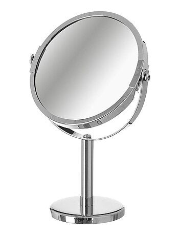 Miroir rond à poser sur pied