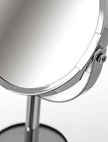 Miroir rond à poser sur pied