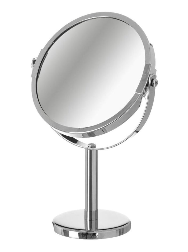 Miroir Rond Sur Pied Doré 34 Cm - Design élégant Pour Votre Intérieur