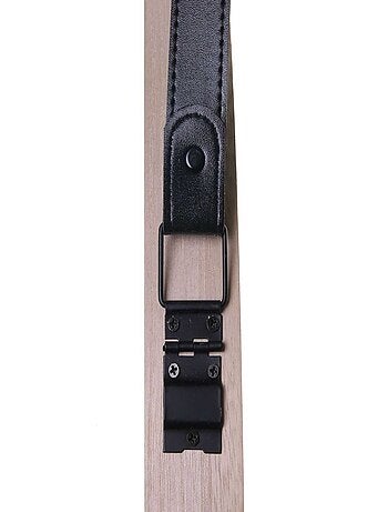 Miroir rond à suspendre avec une anse