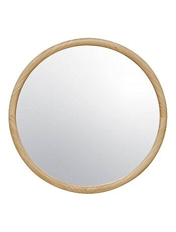 Miroir rond bois de pin Ø60cm Georgia