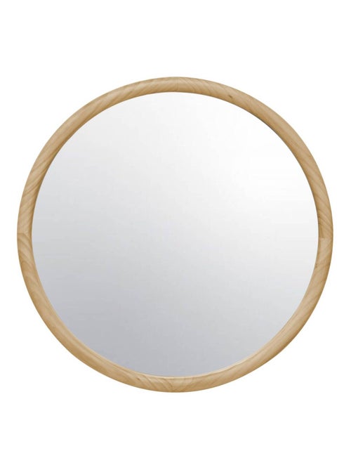 Miroir rond bois de pin Ø60cm Georgia - Kiabi