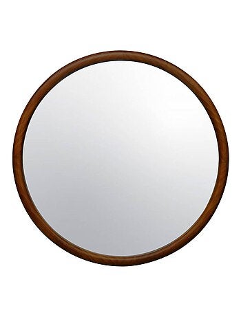 Miroir rond bois de pin Ø60cm Georgia