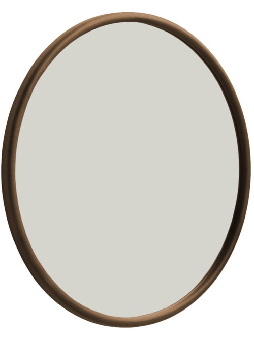 Miroir rond bois d'hévéa Ø60cm Ivy - Kiabi