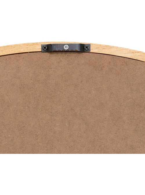 Miroir rond bois hévéa KIM - Kiabi
