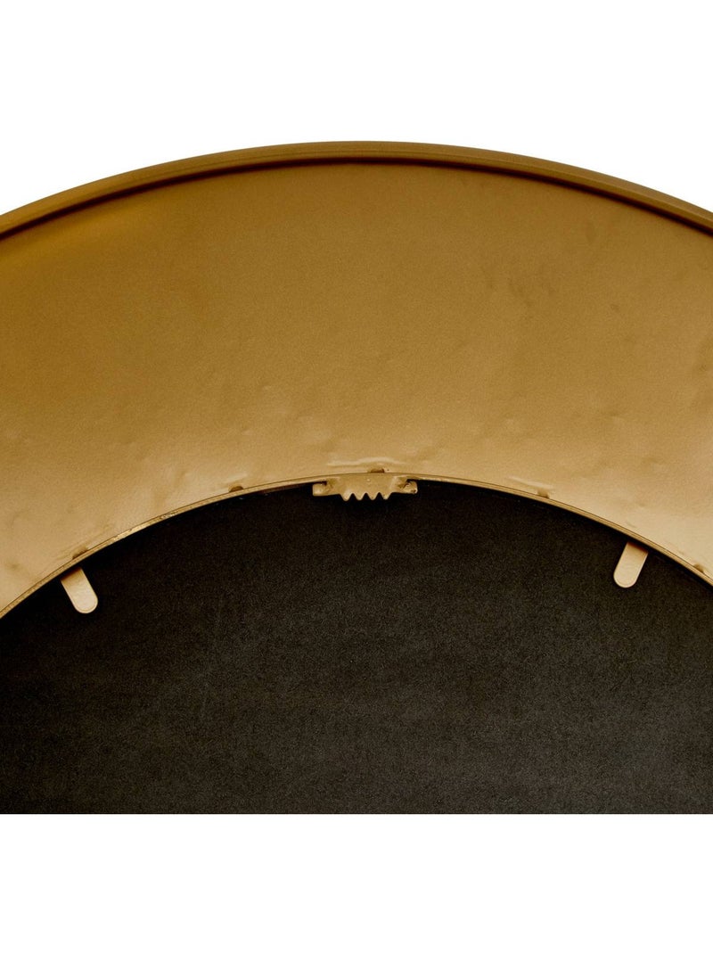 Miroir rond cadre aluminium recyclé effet filament martin Bronze - Kiabi
