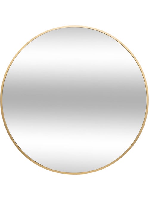 Miroir rond cadre en métal 70cm ALICE - Kiabi