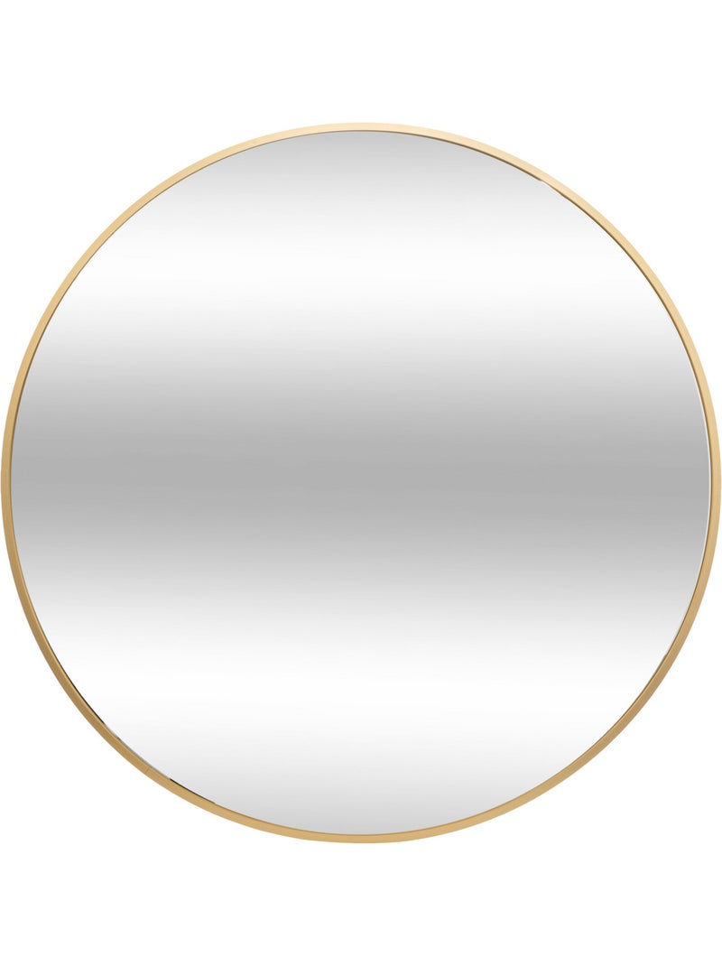 Miroir rond cadre en métal 70cm ALICE Noir - Kiabi