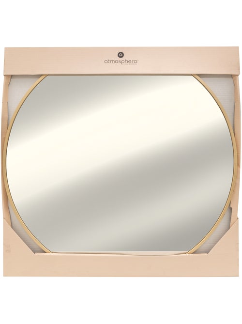 Miroir rond cadre en métal 70cm ALICE - Kiabi