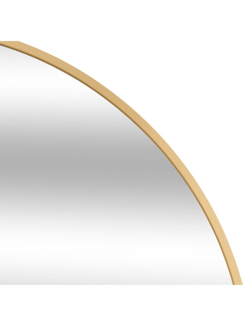 Miroir rond cadre en métal 70cm ALICE - Kiabi