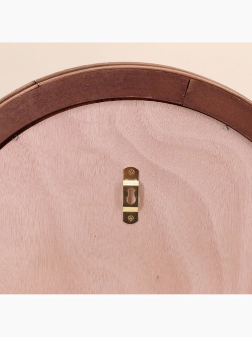 Miroir rond contour rotin 45cm - Kiabi