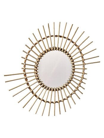 Miroir rond coquillage BEACH HOUSE