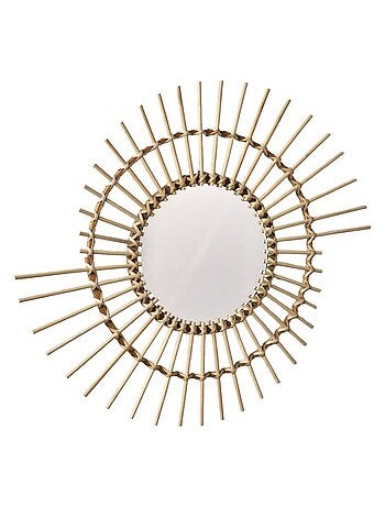 Miroir rond coquillage BEACH HOUSE