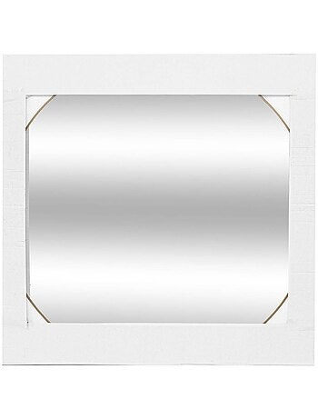 Miroir rond design cadre métal fin 76cm alice