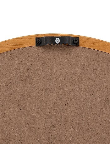 Miroir rond en bois KIM