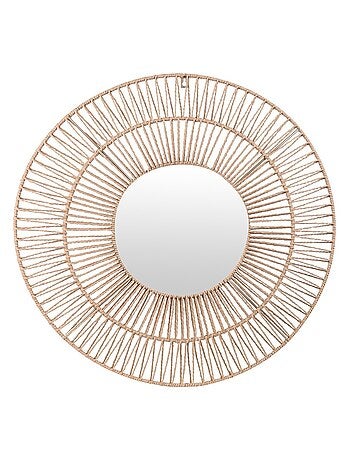 Miroir rond en corde D50