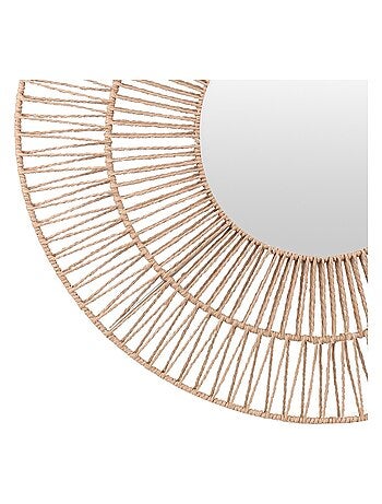 Miroir rond en corde D50