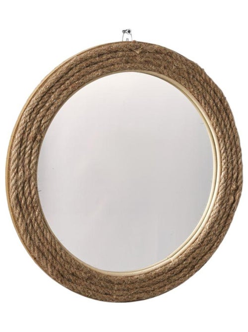 Miroir rond en corde FRENCH PORT - Kiabi