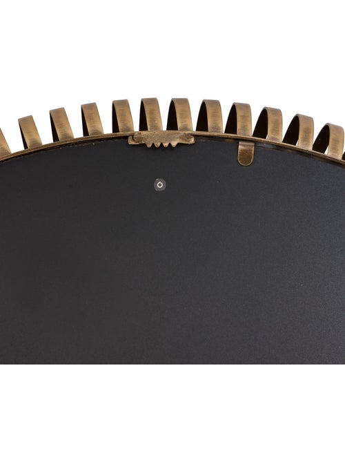 Miroir rond en métal BARREL - Kiabi