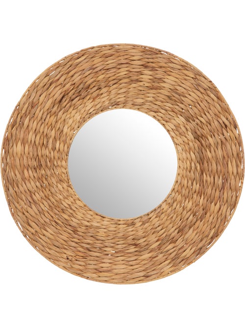 Miroir rond jacinthe tressée lorena - Kiabi