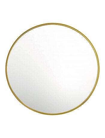Miroir rond métal Ø60cm Mabel