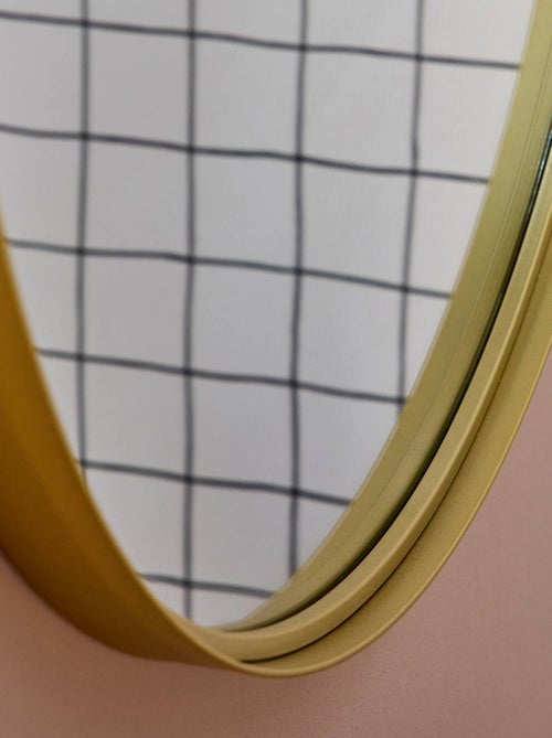 Miroir rond métal Ø60cm Mabel - Kiabi