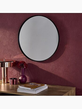 Miroir rond métal Ø60cm Mabel