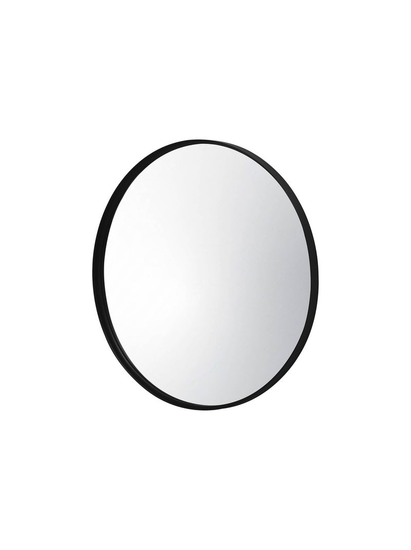 Miroir rond métal Ø60cm Mabel Noir - Kiabi