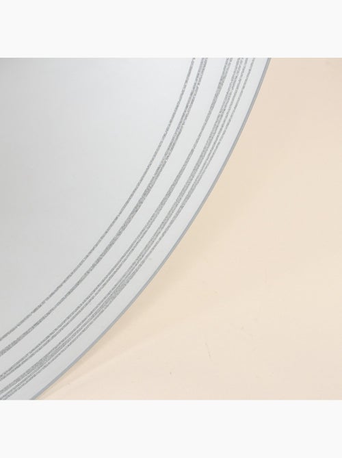 Miroir rond paillettes 45cm - Kiabi