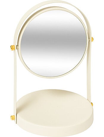 Miroir rond pivotant duo
