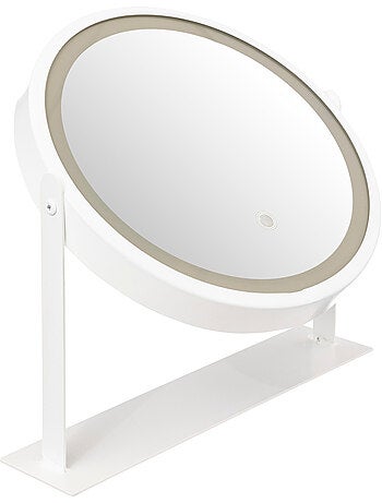Miroir rond pivotant led