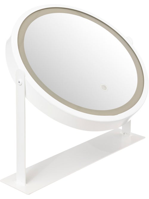 Miroir rond pivotant LED - Kiabi