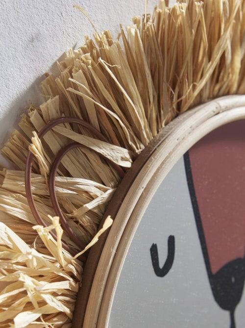 Miroir rond tête de lion LE ROI DE LA JUNGLE - Kiabi