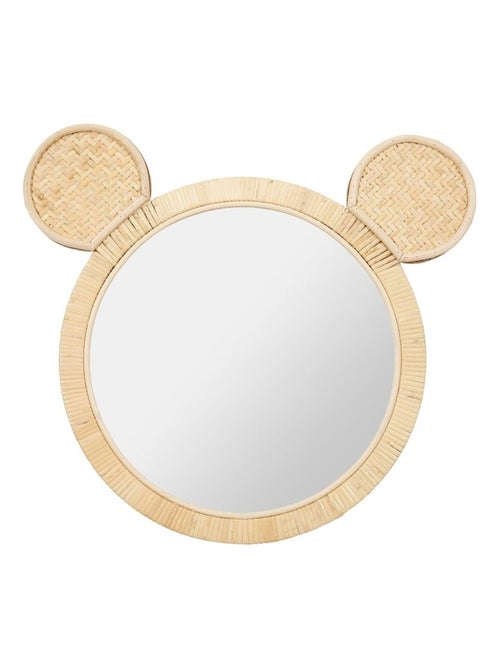 Miroir rotin souris - Kiabi