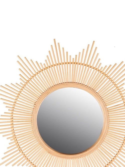 Miroir soleil bambou D60 - Kiabi