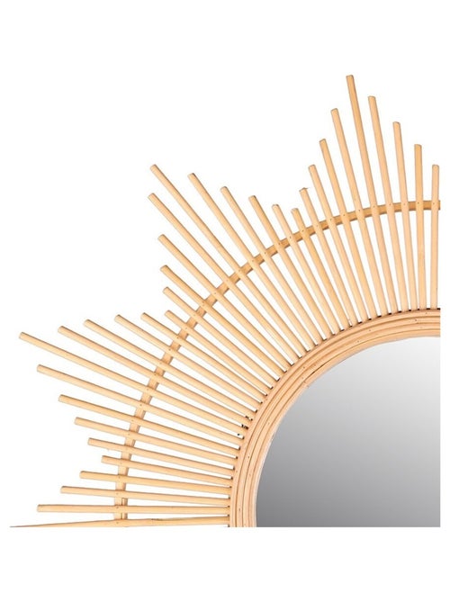 Miroir soleil bambou D60 - Kiabi