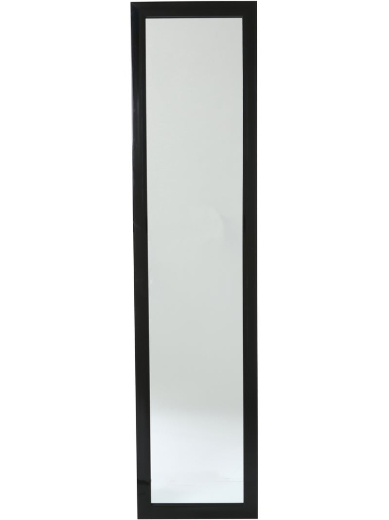 Miroir sur pied en verre design épuré CLASS Noir - Kiabi