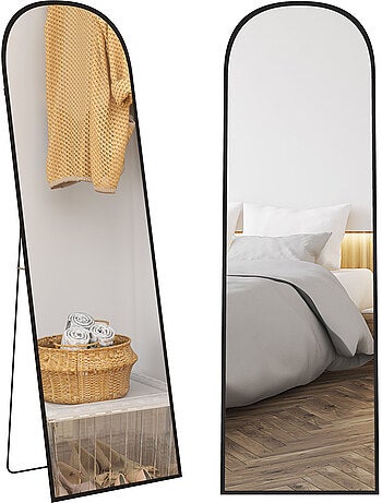 Miroir sur pied et mural