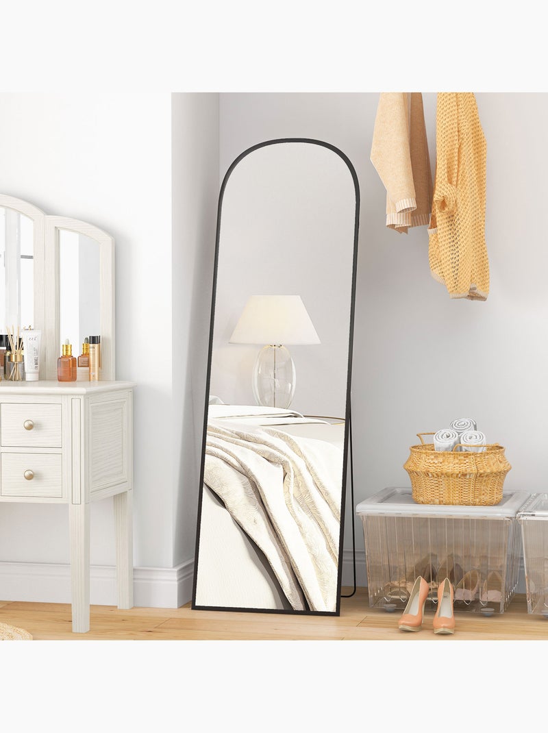 Miroir sur pied et mural Noir - Kiabi